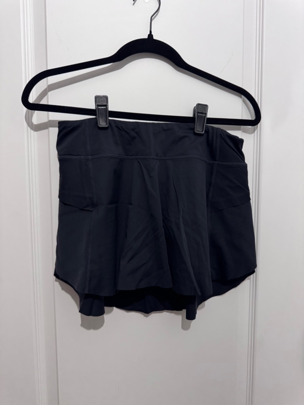 ZYIA Black Athletic Skort with Built-In Shorts